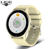LIGE 2025 New Men’s Smart Watch – Full Touch Sport Fitness Watch, IP67 Waterproof, Bluetooth for Android & iOS, with Box