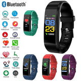 115Plus Kids Smartwatch – Bluetooth 4.0 Touch Sports Bracelet Fitness Tracker for iOS & Android