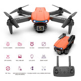 2024 New Drone With 4K Professional Camera High-Definition Dual Camera Lens Long Battery Life LED Night Flight Lights Toy Gift