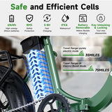 L20 E-Bike 750W motor 48V10AH folding mountain Electric Bicycle Mechanical brake 20*3-inch tire urban commuting Electric Bike