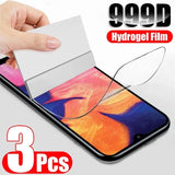 3PCS Ulefone Power Armor 22/21/19T/19/18/18T Hydrogel Screen Protector Film, 6.58″ Full Coverage Protective Cover