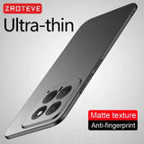 Xiaomi 14 / 14 Ultra Case – ZROTEVE Matte Hard PC Cover for Mi 13, 13T, 14T Pro, Mi14, Mi13 Lite Phones