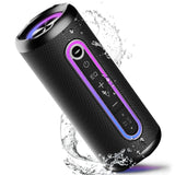 Portable Bluetooth Speaker – 30W Loud Stereo, BT5.4, IPX7 Waterproof, 24H Playtime Wireless Speaker