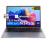 6GB RAM 128GB ROM 14.1 INCH Notebook Ultrabook Laptop PC Windows 10 Intel Celeron Quad Core N3450 CPU