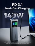 Vention 140W 27000mAh Power Bank – Portable PD External Battery for MacBook, iPad, iPhone, Laptop, Xiaomi