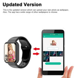 Smart Watch for Men & Women – Fitness Smart Band with Sport Mode, Music Control, Calorie & Distance Tracking, Message Reminder for Android & iOS