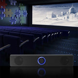 Bluetooth Computer Speakers – Wired Surround Soundbar with Stereo Subwoofer for Desktop, Laptop & Mini Home Theater System