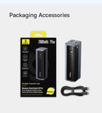 Baseus 145W 20800mAh Power Bank – PD 100W Fast Charging Portable External Battery with Smart Digital Display for Laptop & Phone