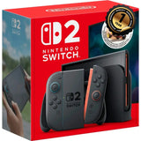 Nintendo Switch 2 Console and Mario Kart World Bundle- Hong Kong Version (HK Charger with HK to US Plug Adapter)