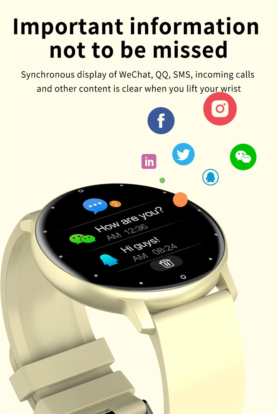 LIGE 2025 New Men’s Smart Watch – Full Touch Sport Fitness Watch, IP67 Waterproof, Bluetooth for Android & iOS, with Box