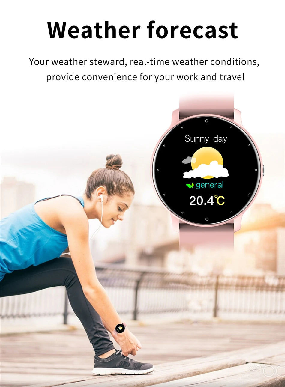 LIGE 2025 New Men’s Smart Watch – Full Touch Sport Fitness Watch, IP67 Waterproof, Bluetooth for Android & iOS, with Box