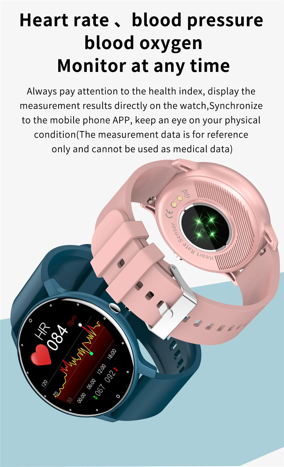 LIGE 2025 New Men’s Smart Watch – Full Touch Sport Fitness Watch, IP67 Waterproof, Bluetooth for Android & iOS, with Box