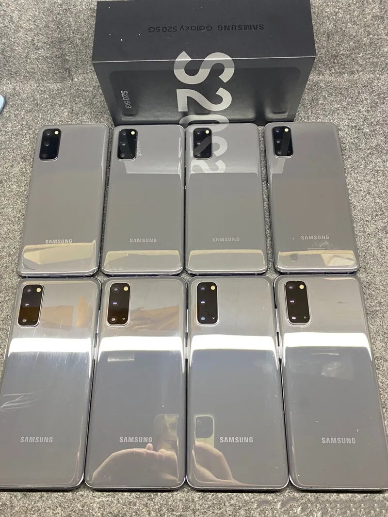 Samsung Galaxy S20 5G Dual Sim G9810 Global ROM 128GB RAM 12GB Octa Core Snapdragon 865 5G Chipset NFC Original