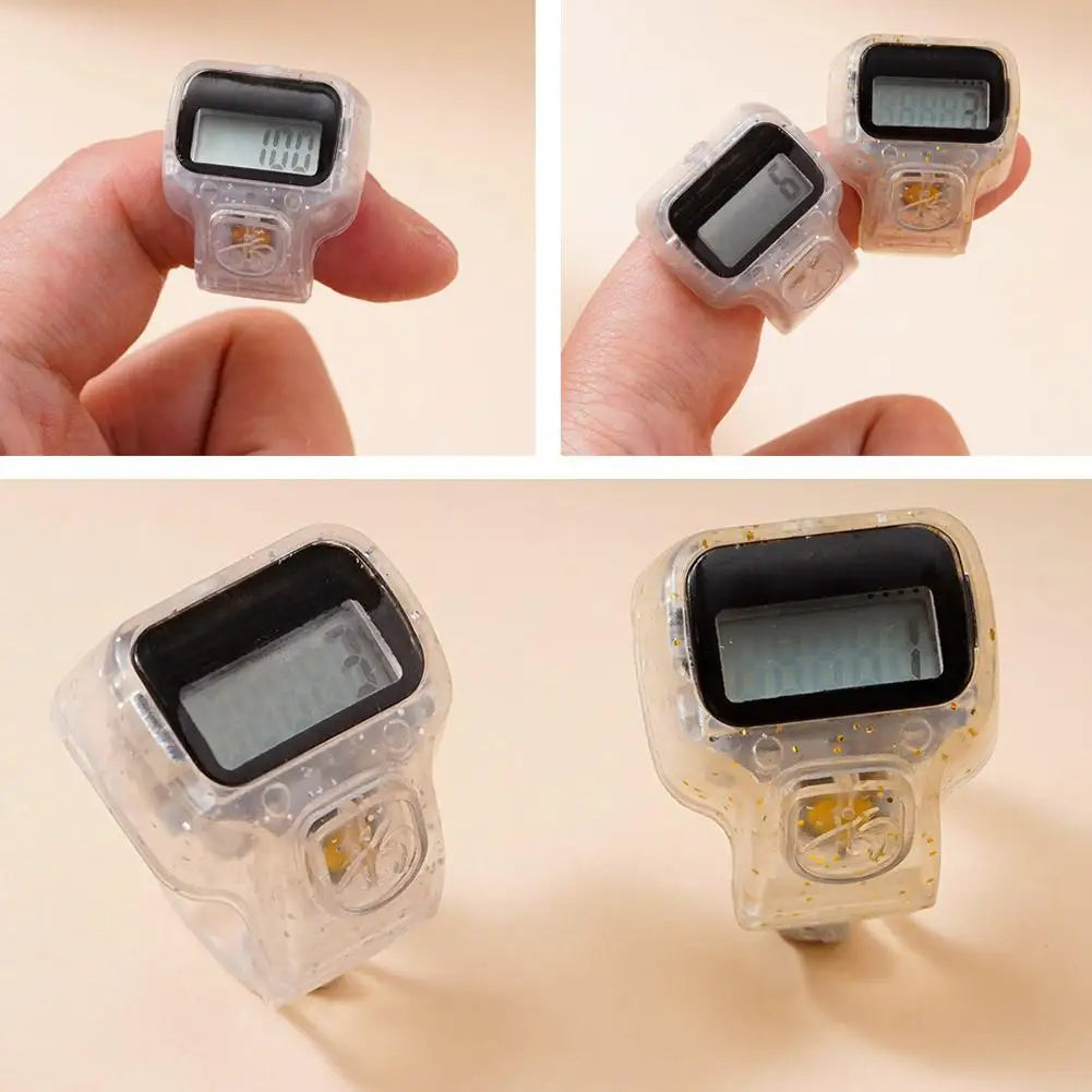 Mini Digital Sport Counter – Adjustable Finger Clicker for Swimming & Running