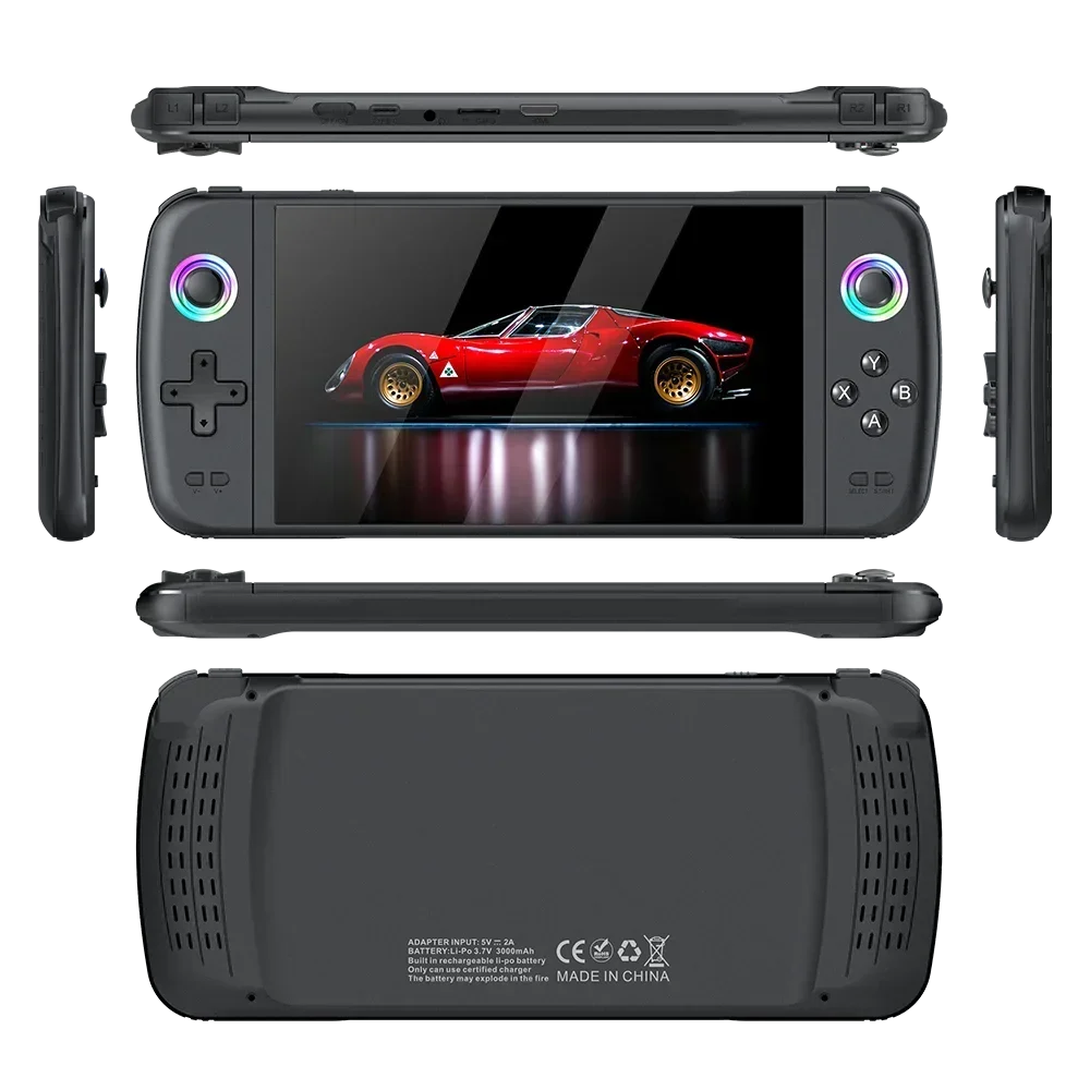 NEW M27 Portable Handheld Console - 7" IPS 1024x600 Linux Retro Gaming w/HDMI for Boys Gamer Gift & Plug & Play