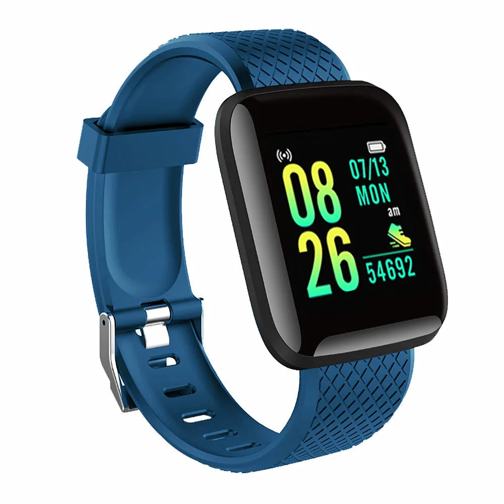 Smart Watch for Men & Women – Fitness Smart Band with Sport Mode, Music Control, Calorie & Distance Tracking, Message Reminder for Android & iOS