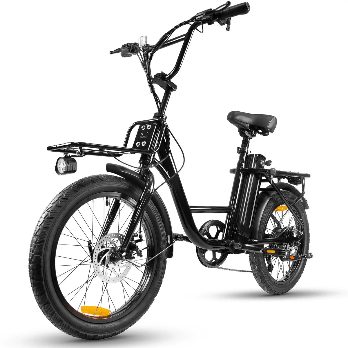 20-inch electric bike, stylish city commuter bike with 750W efficient motor, 48V-10ah lithium battery outing electric moped