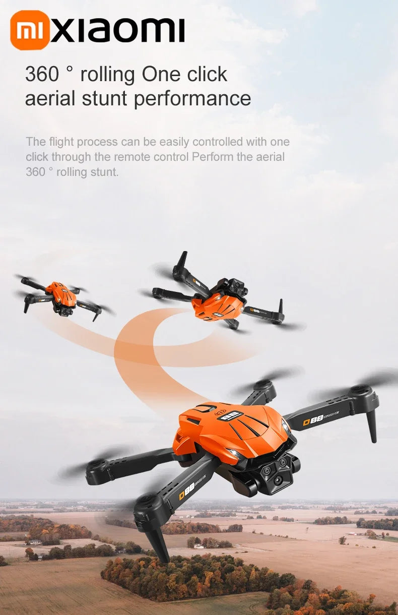 Xiaomi D88 Drone 8K Aerial HD Dual Camera Photography Intelligent Obstacle Avoidance Brushless Power 5G WIFI GPS Return VR Drone