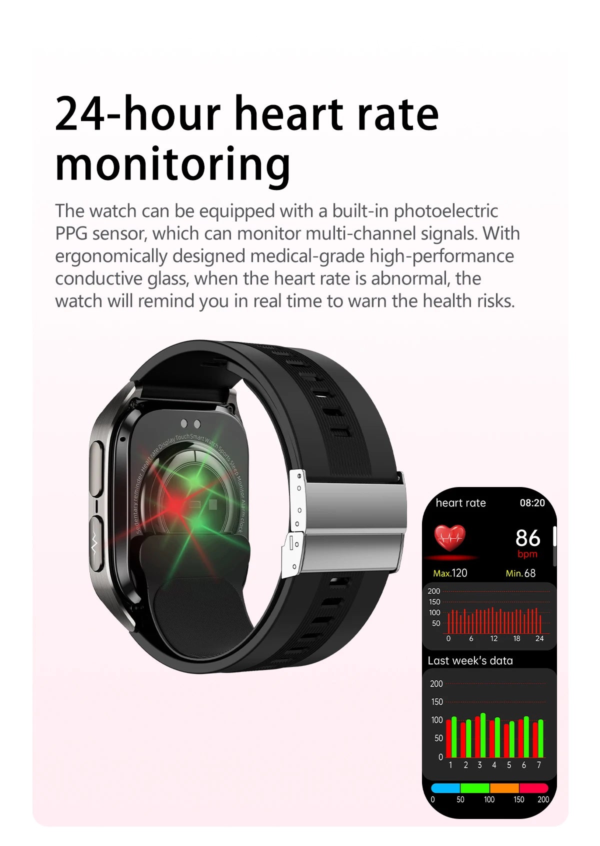 NOYAFA Air Pump Smart Watch Air Sac Accurate Blood Pressure ECG Oxygen Uric Acid Blood Lipids Health Monitoring Smartwatch