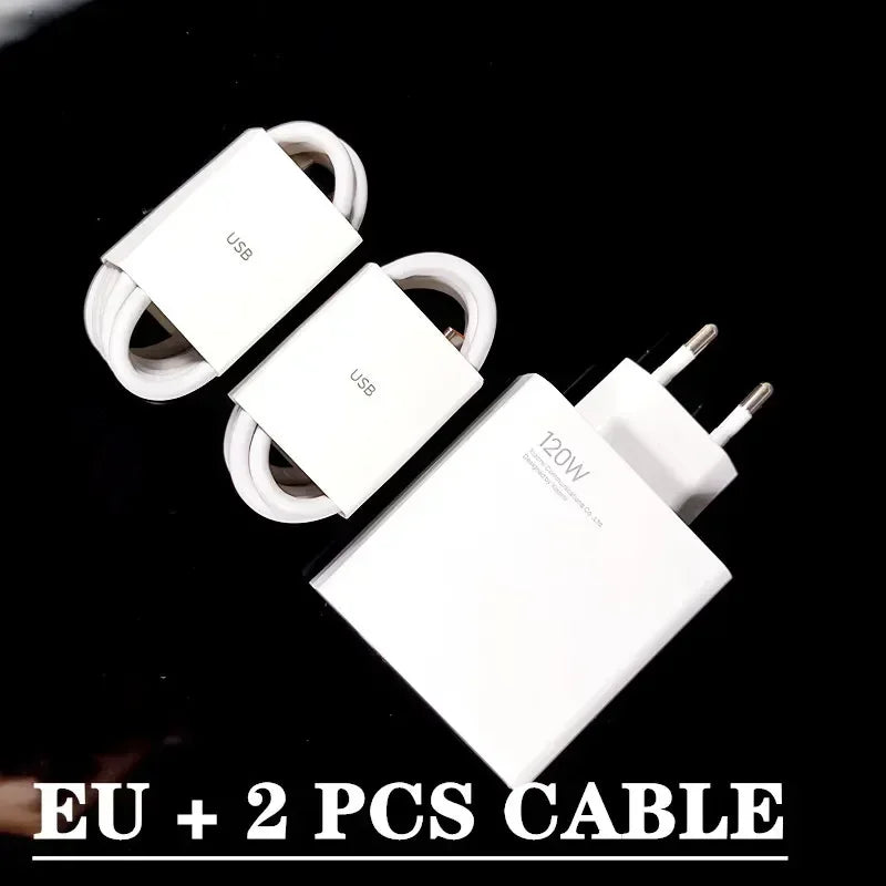 Original Xiaomi 120W Turbo Charger Fast Gan Type C 6A Charging Power Adapter Usb Cable For Mi 13 Ultra 12T Pro 11T RedMi Note 13