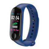 M3 Plus Fitness Tracker Smart Band – Running Pedometer with Heart Rate & Blood Pressure Monitor