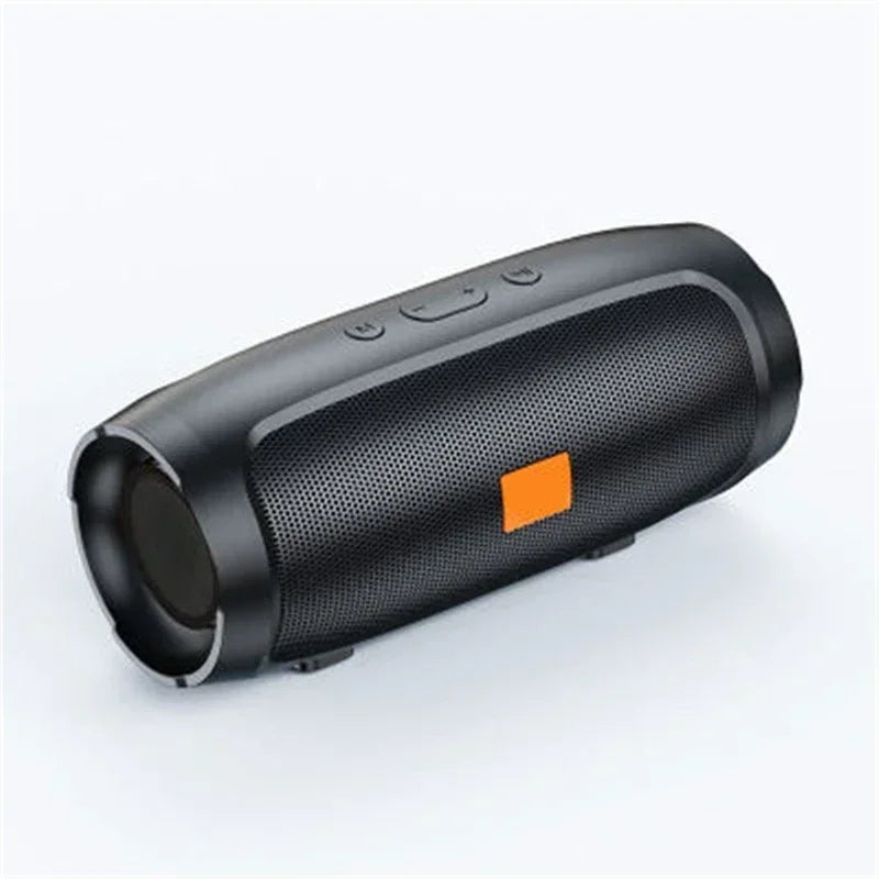 Bluetooth 5.0 Portable Speaker – Dual Stereo Speakers with Subwoofer, TF/USB Playback, FM Radio & Voice Broadcast for Outdoor Use