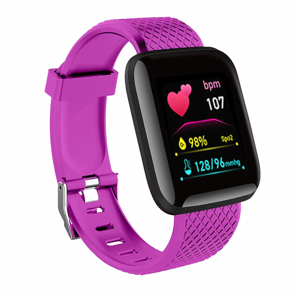 Smart Watch for Men & Women – Fitness Smart Band with Sport Mode, Music Control, Calorie & Distance Tracking, Message Reminder for Android & iOS