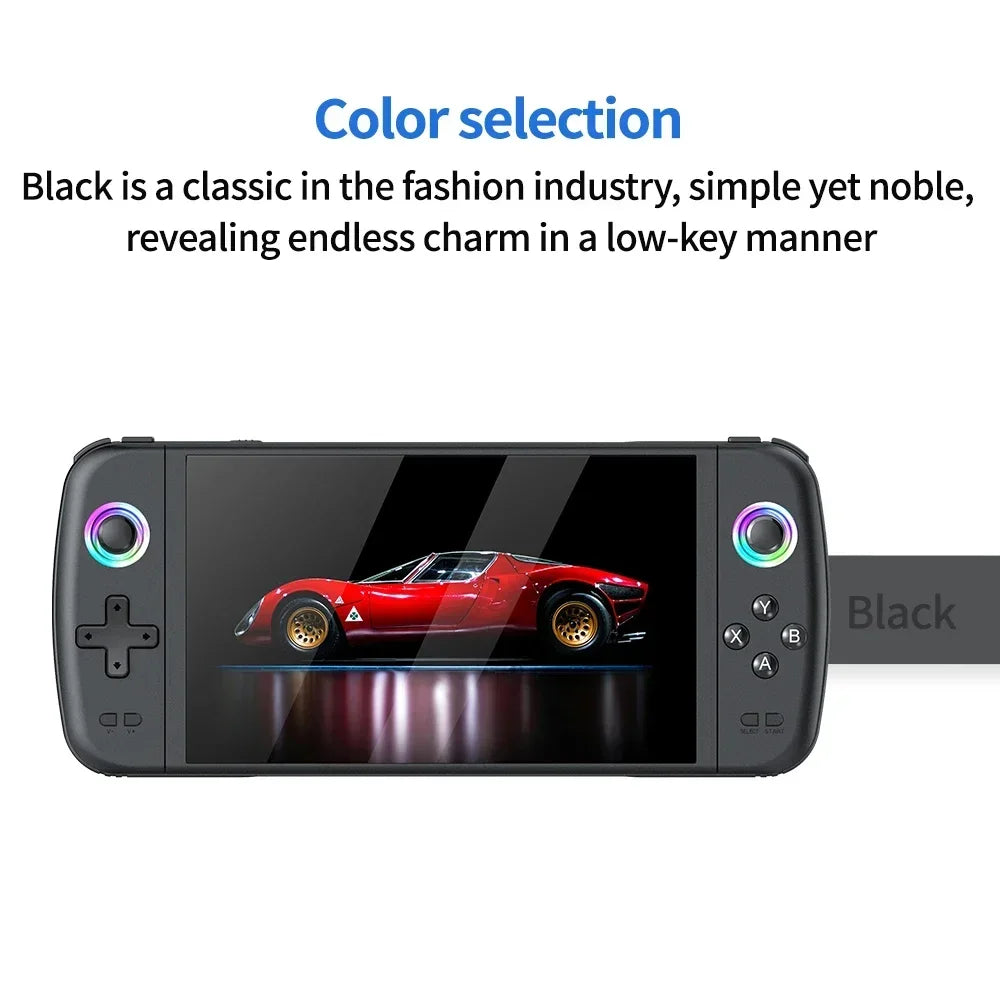 NEW M27 Portable Handheld Console - 7" IPS 1024x600 Linux Retro Gaming w/HDMI for Boys Gamer Gift & Plug & Play