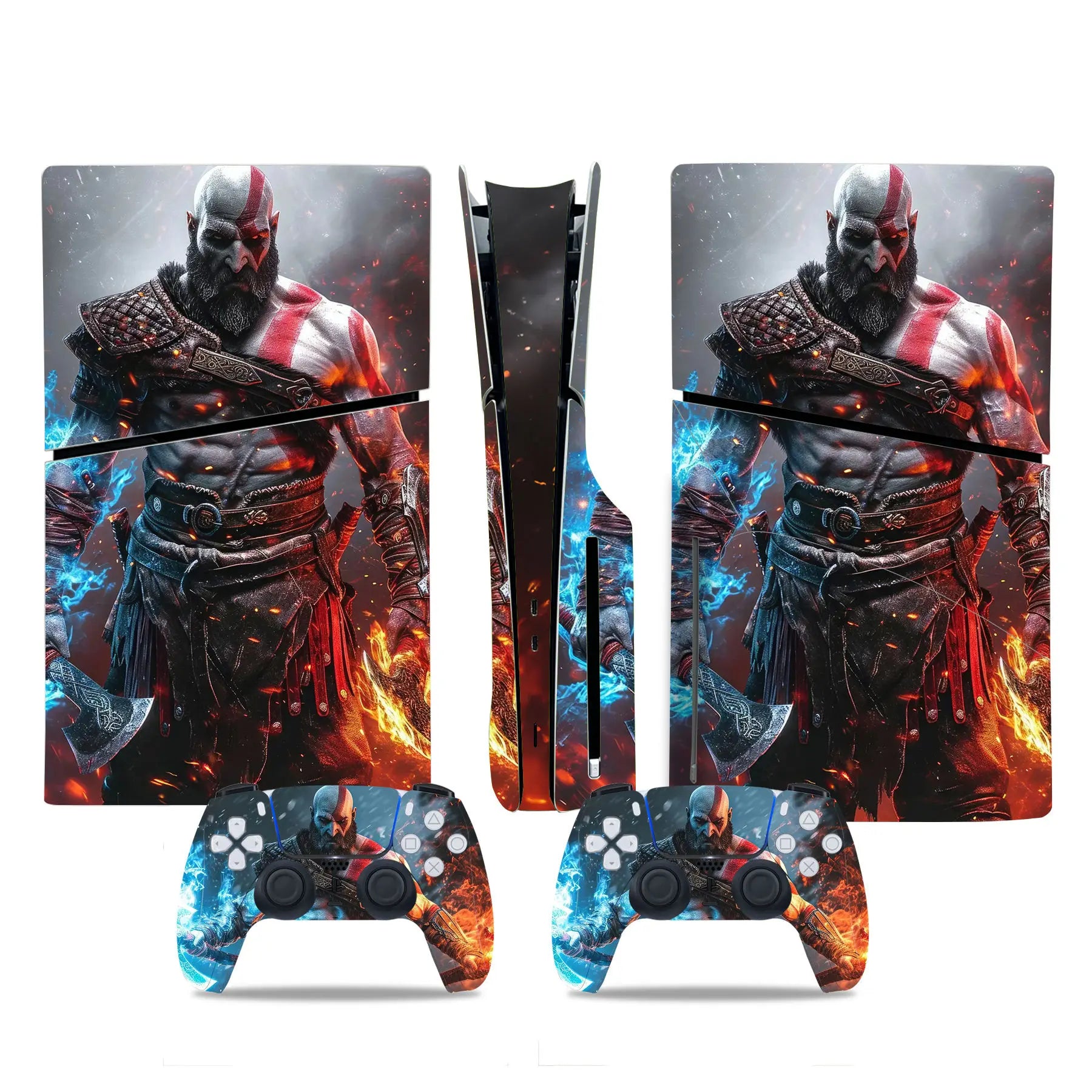 Game PS5 Slim Disc Skin Sticker Decal Cover for Console and Controllers PS5 Slim Disk Skin Sticker Vinyl