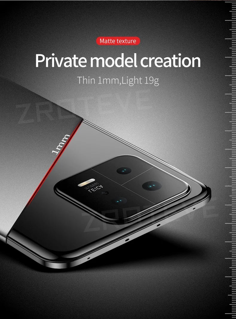 Xiaomi 14 / 14 Ultra Case – ZROTEVE Matte Hard PC Cover for Mi 13, 13T, 14T Pro, Mi14, Mi13 Lite Phones
