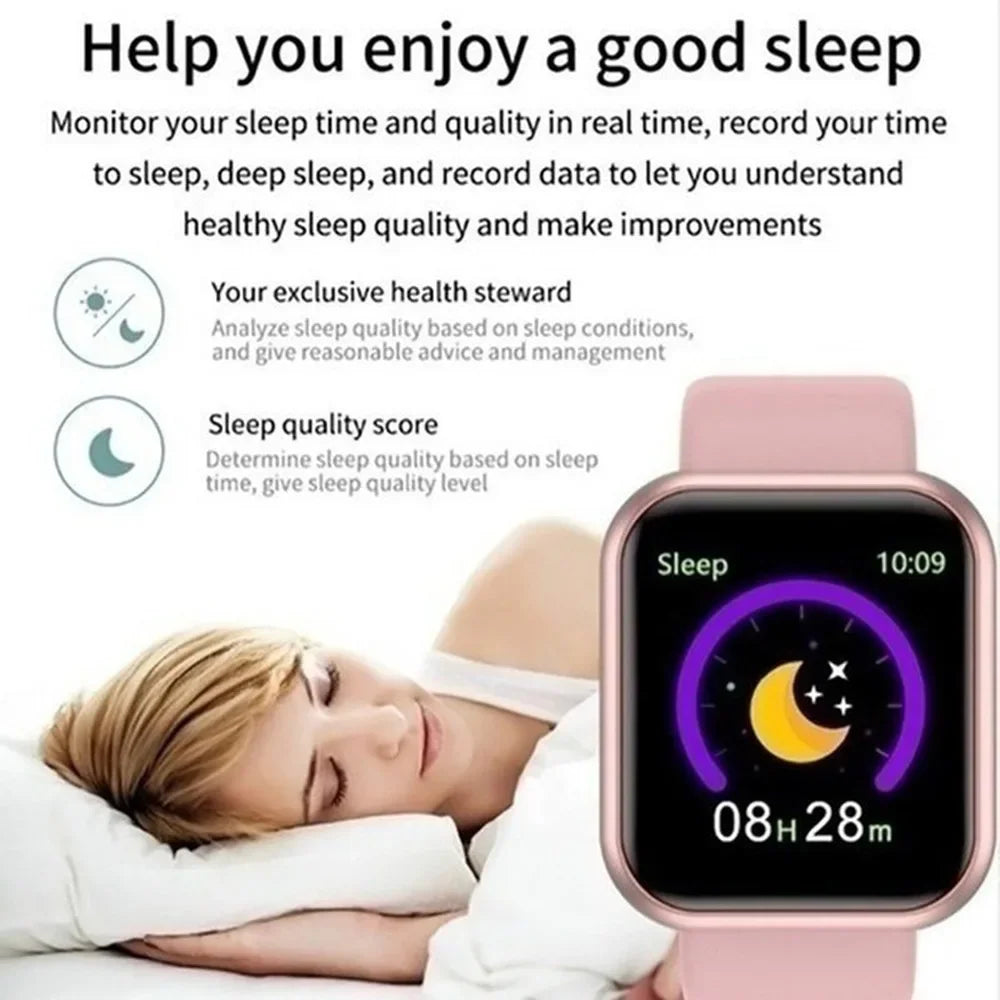 Multifunctional Bluetooth Smartwatch – Fitness, Sleep, Music & Sports Tracker for Men and Women