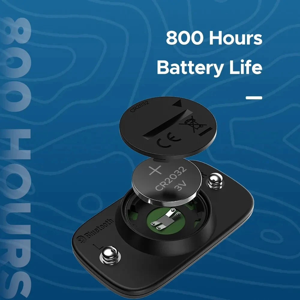 HS500 Bluetooth ANT+ Heart Rate Monitor Chest Strap Fitness Tracker for Running Cycling Workout