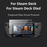 1-3 Pcs Tempered Glass For Steam Deck OLED Anti-scratch Screen Protector HD Protective Film For Steam Deck Accessories