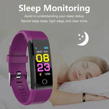 115Plus Kids Smartwatch – Bluetooth 4.0 Touch Sports Bracelet Fitness Tracker for iOS & Android