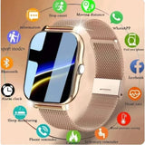 1.44" Smart Watch for Android – Full Touch Color Screen, Bluetooth Call, Magnetic Charging