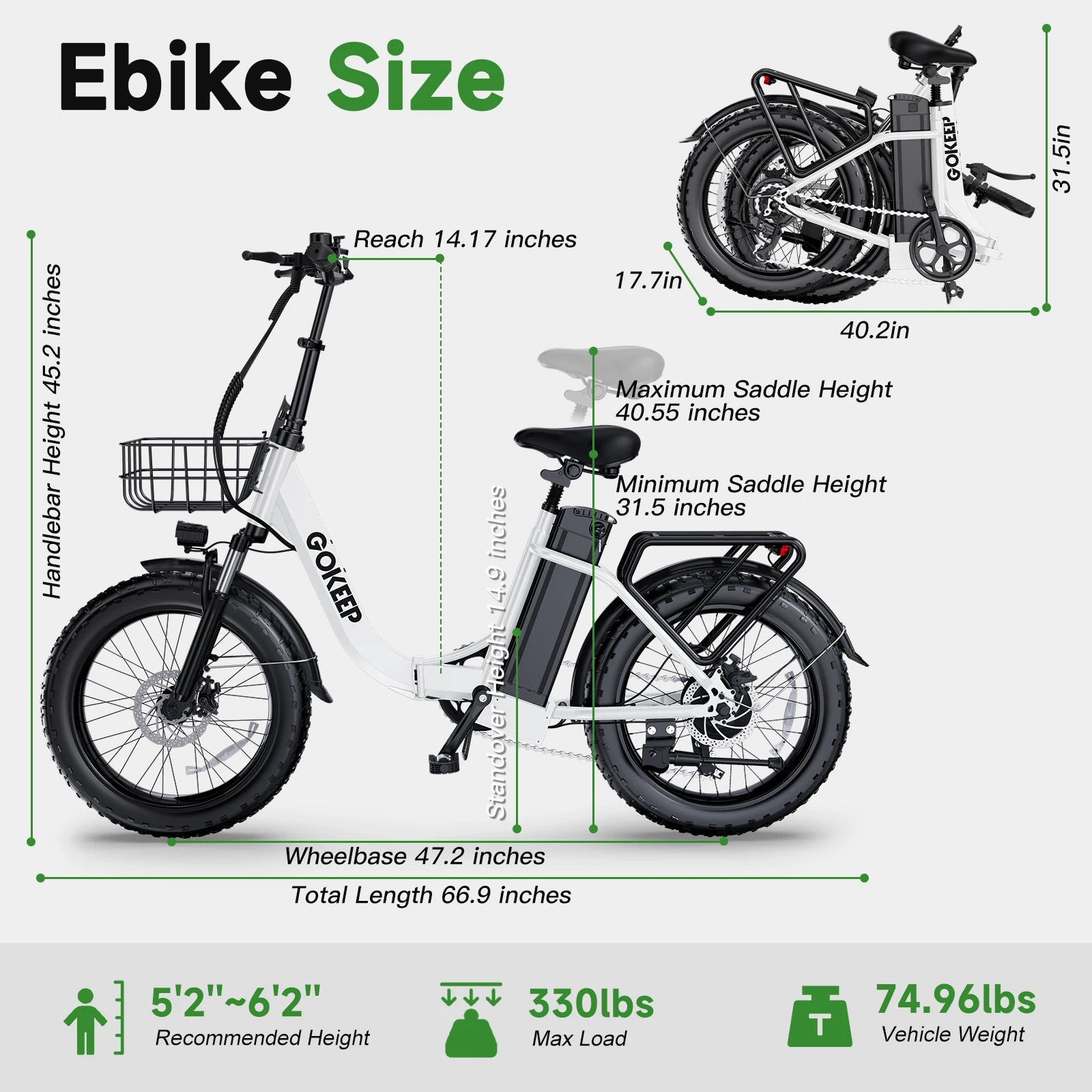 L20  E-Bike 750W motor 48V10AH folding mountain Electric Bicycle Mechanical brake 20*3-inch tire urban commuting Electric  Bike
