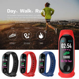 M3 Plus Fitness Tracker Smart Band – Running Pedometer with Heart Rate & Blood Pressure Monitor