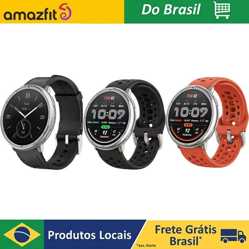 Amazfit Active 2 Smart Watch 44mm, GPS Maps with Direction, 10 Day Battery,  160+ Sport Modes, Water Resistant