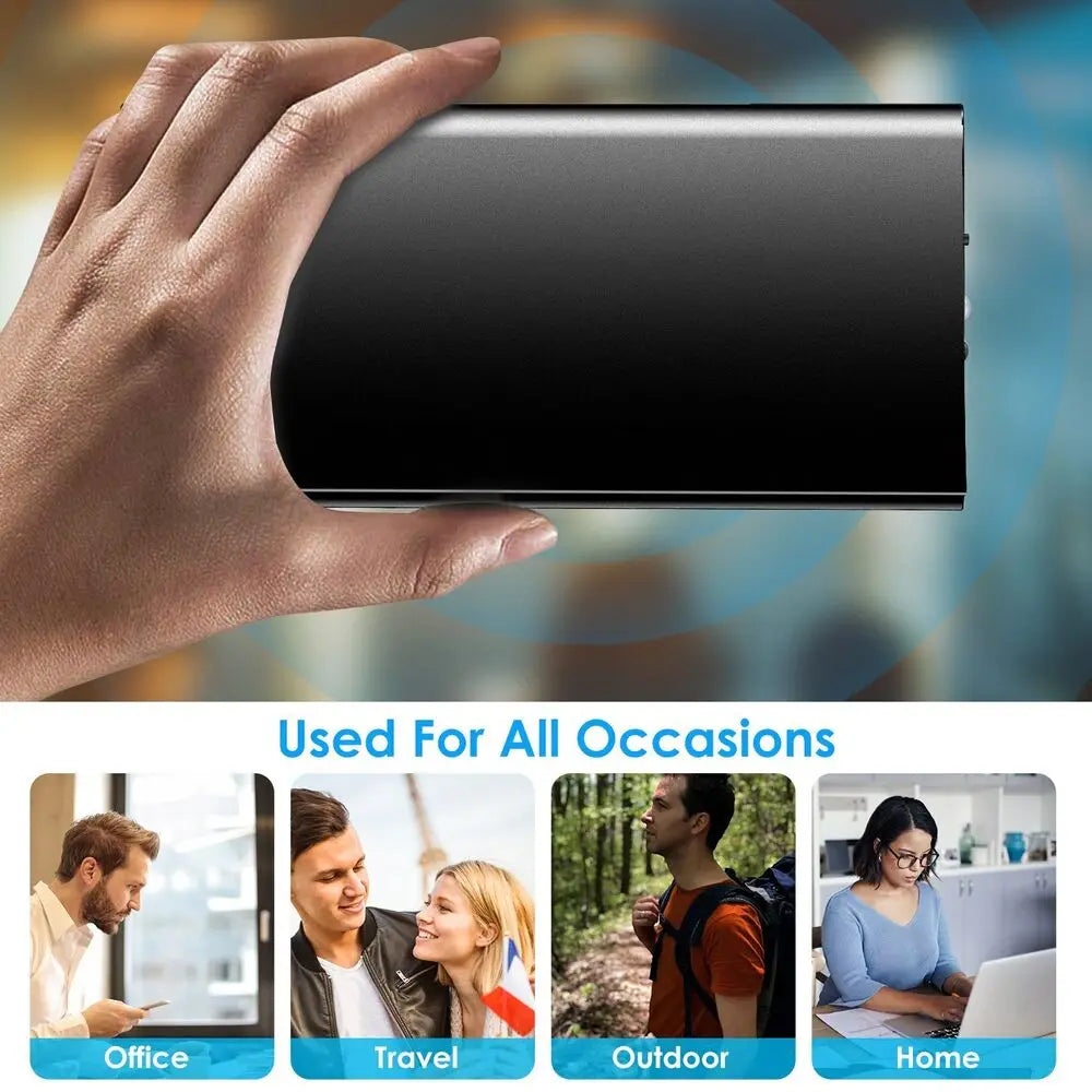 20000mAh 5V/2.1A Portable Power Bank – USB Battery Pack with Flashlight for Heated Vest, Jacket, Pants & Socks