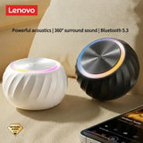 Lenovo ED100 Portable Bluetooth Wireless Speaker Outdoor Loudspeaker Music Surround Bass Waterproof Speakers for Party Meeting