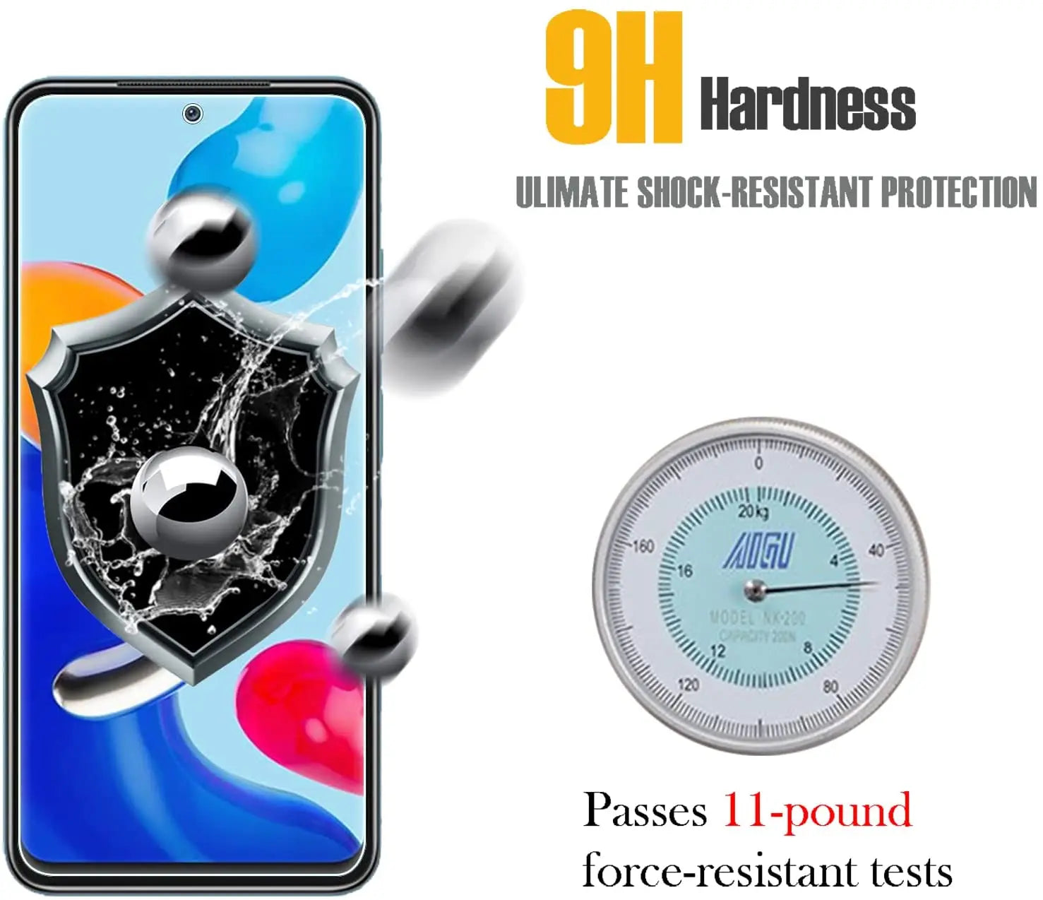 Screen Protector Film for Xiaomi Mi 11 / Mi 11 Lite 5G NE, Redmi Note 11 Global – Protective Screen Film, Not Glass