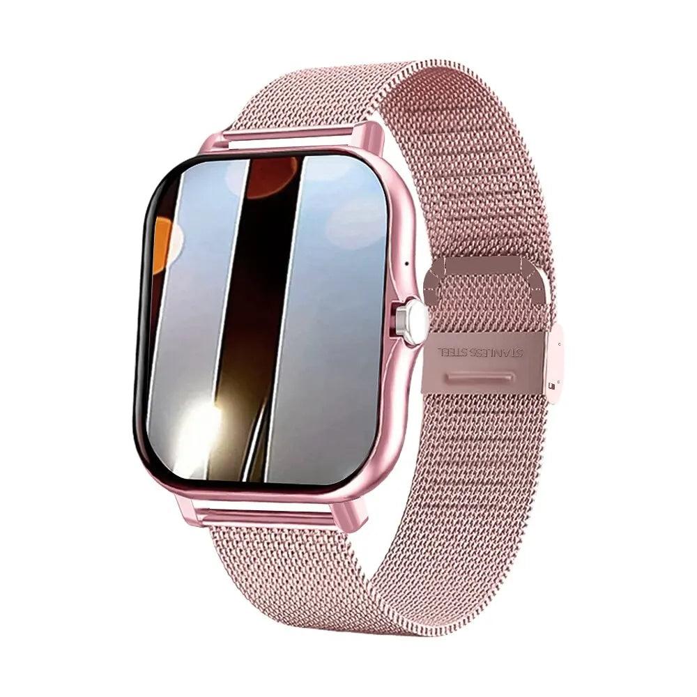 1.44" Smart Watch for Android – Full Touch Color Screen, Bluetooth Call, Magnetic Charging