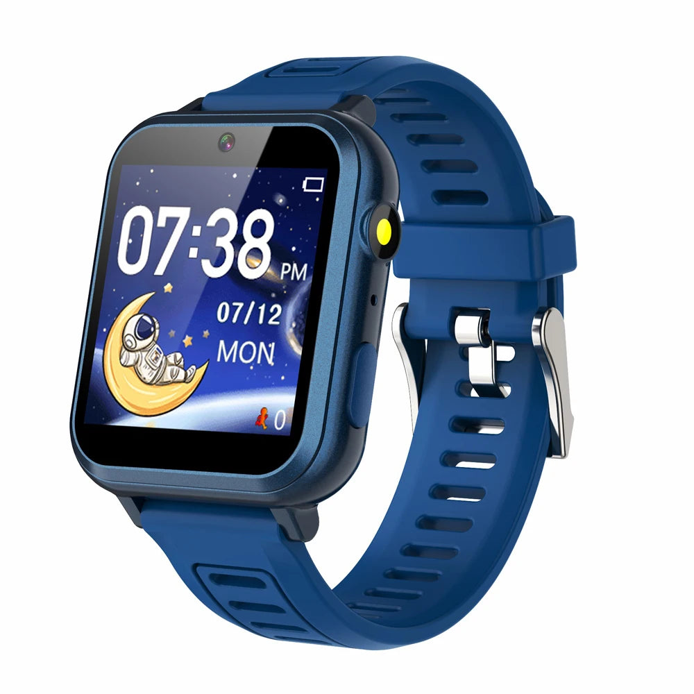 Children’s Smart Watch – 24 Games, Music Player, Pedometer, Video & Audio Recorder, Torch, Kids Wristwatch with Time Display