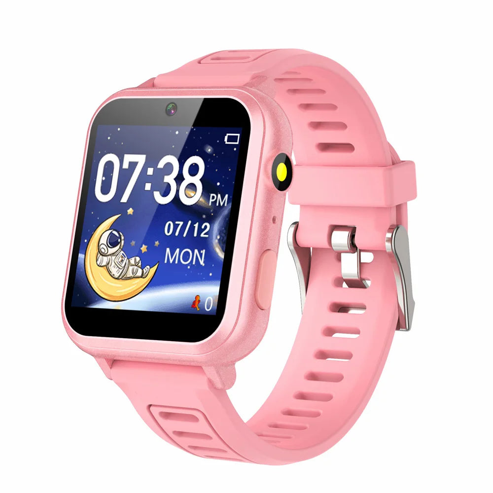Children’s Smart Watch – 24 Games, Music Player, Pedometer, Video & Audio Recorder, Torch, Kids Wristwatch with Time Display