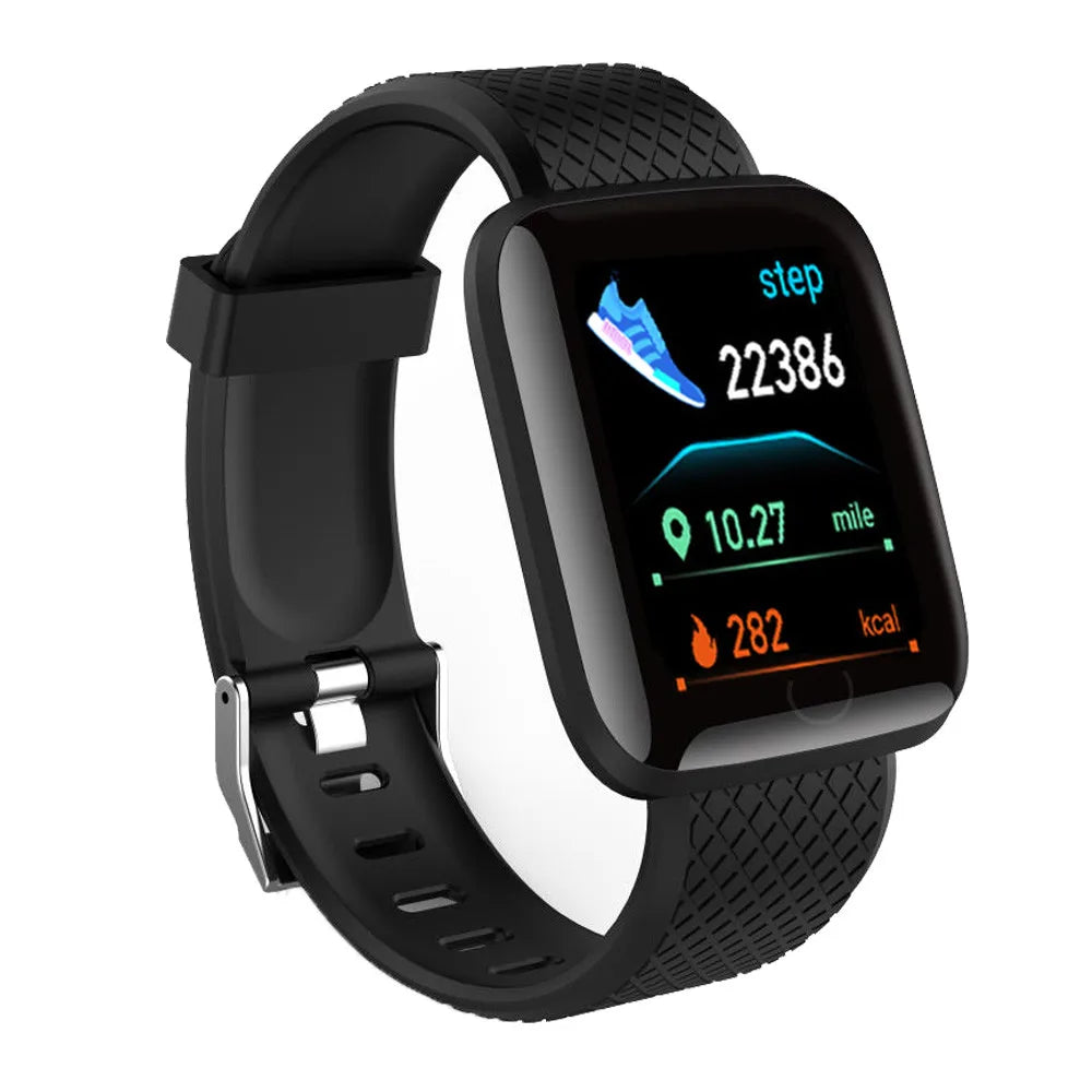 Smart Watch for Men & Women – Fitness Smart Band with Sport Mode, Music Control, Calorie & Distance Tracking, Message Reminder for Android & iOS