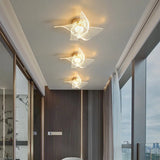 Nordic Acrylic Ceiling Lamp Suitable For Bedroom Lustre Chandeliers In Corridor Cloakroom Gold Plafonier Elegant Ceiling Lamps
