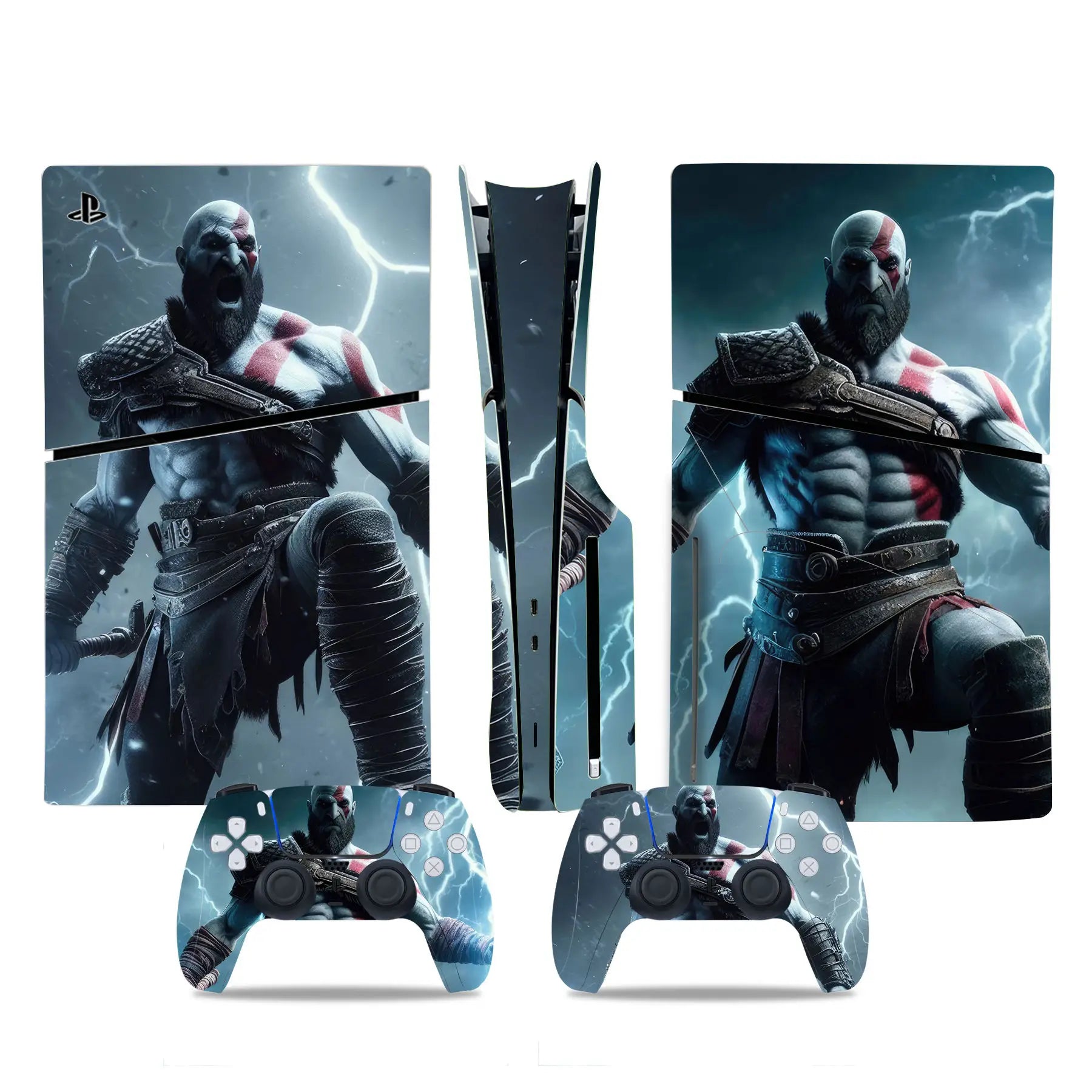 Game PS5 Slim Disc Skin Sticker Decal Cover for Console and Controllers PS5 Slim Disk Skin Sticker Vinyl