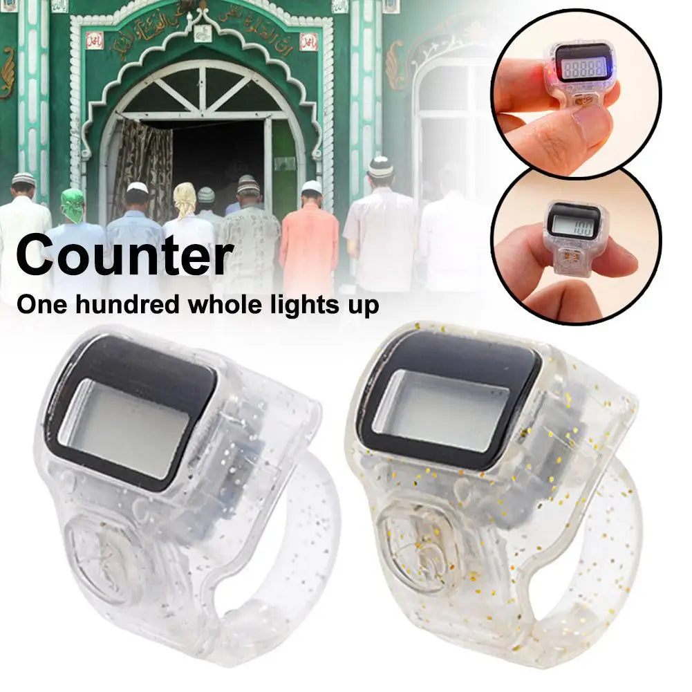 Mini Digital Sport Counter – Adjustable Finger Clicker for Swimming & Running