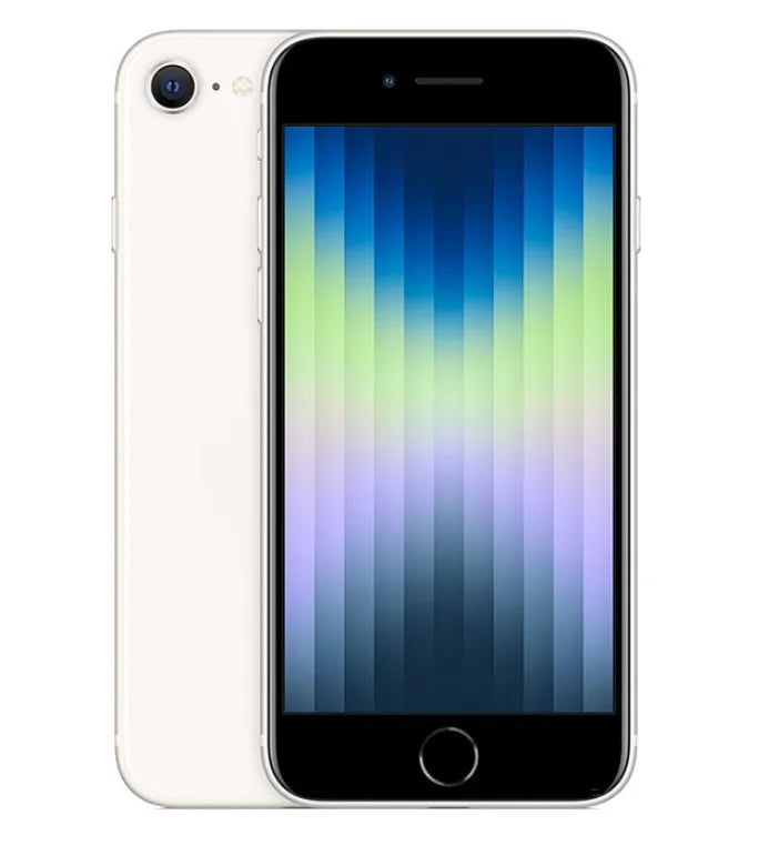 Refurbished iPhone SE 3 (2022) - 5G Unlocked | 64GB/128GB | A15 Bionic | Touch ID