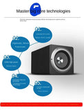 6.5 Inch Active Subwoofer Speaker High-power 100W Super Bass Home Theater Sound System for Active Speakers PC Computer TV Box